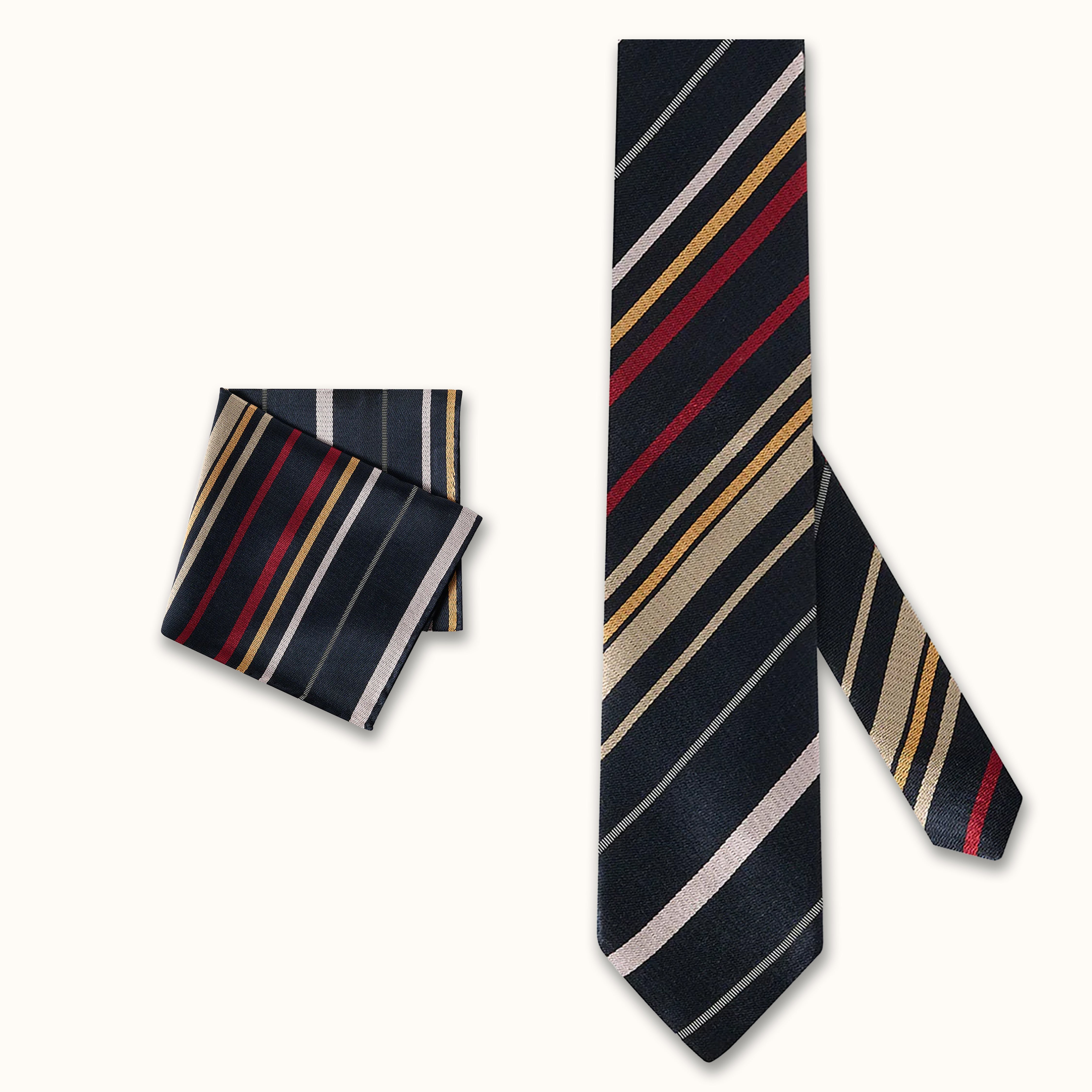 Kutnu Tie and Handkerchief Set