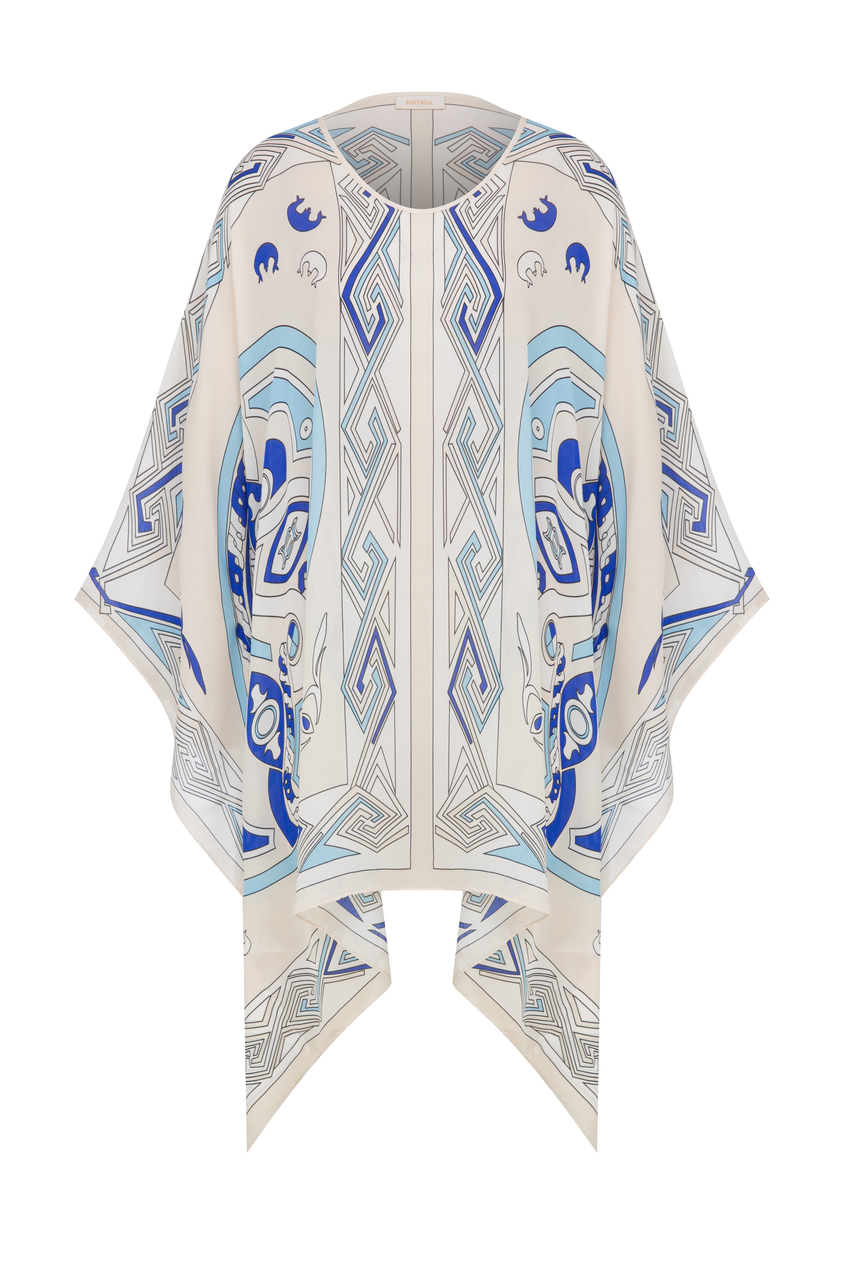 Blue Zeugma Pareo Dress