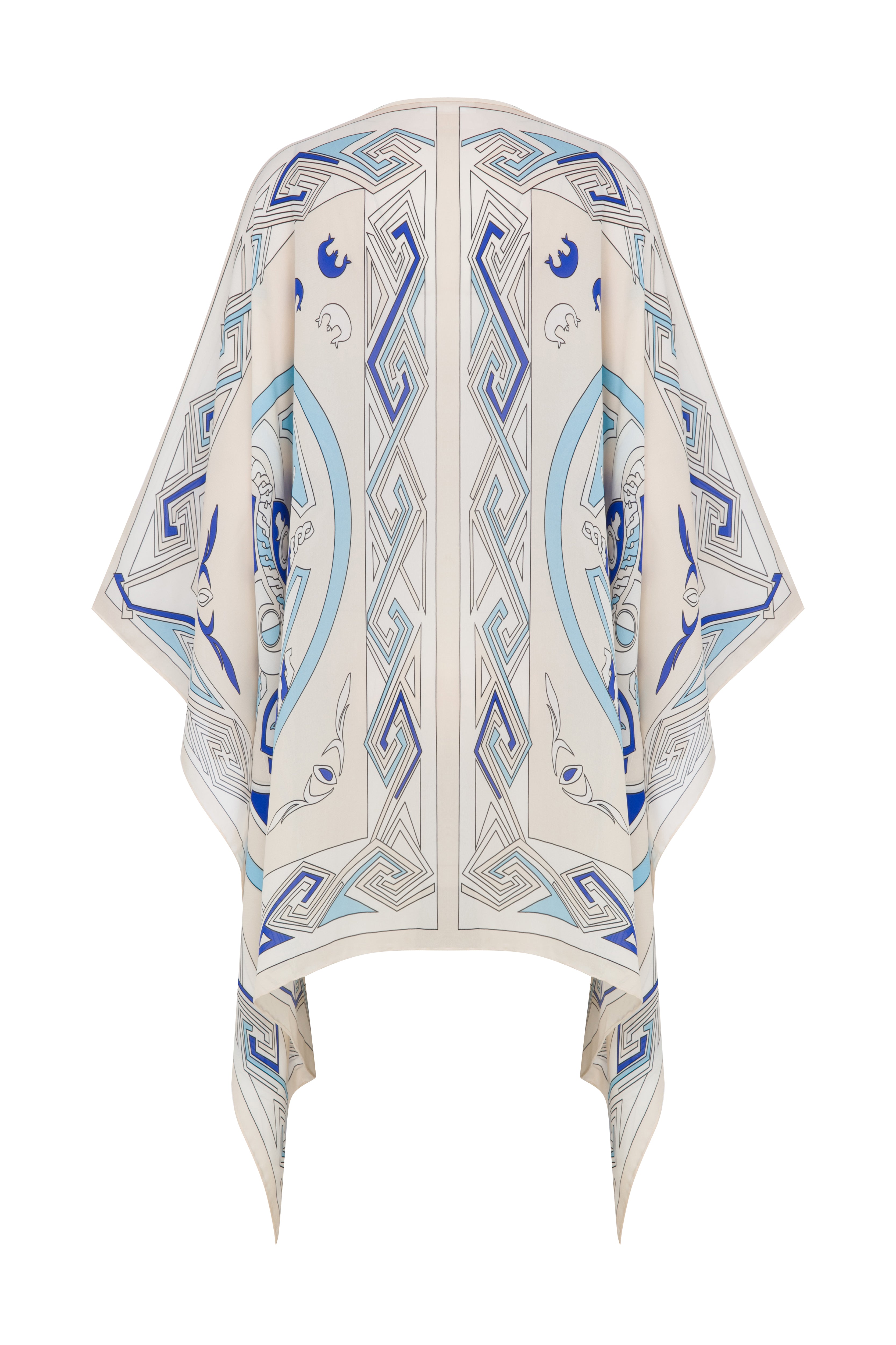 Blue Zeugma Pareo Dress