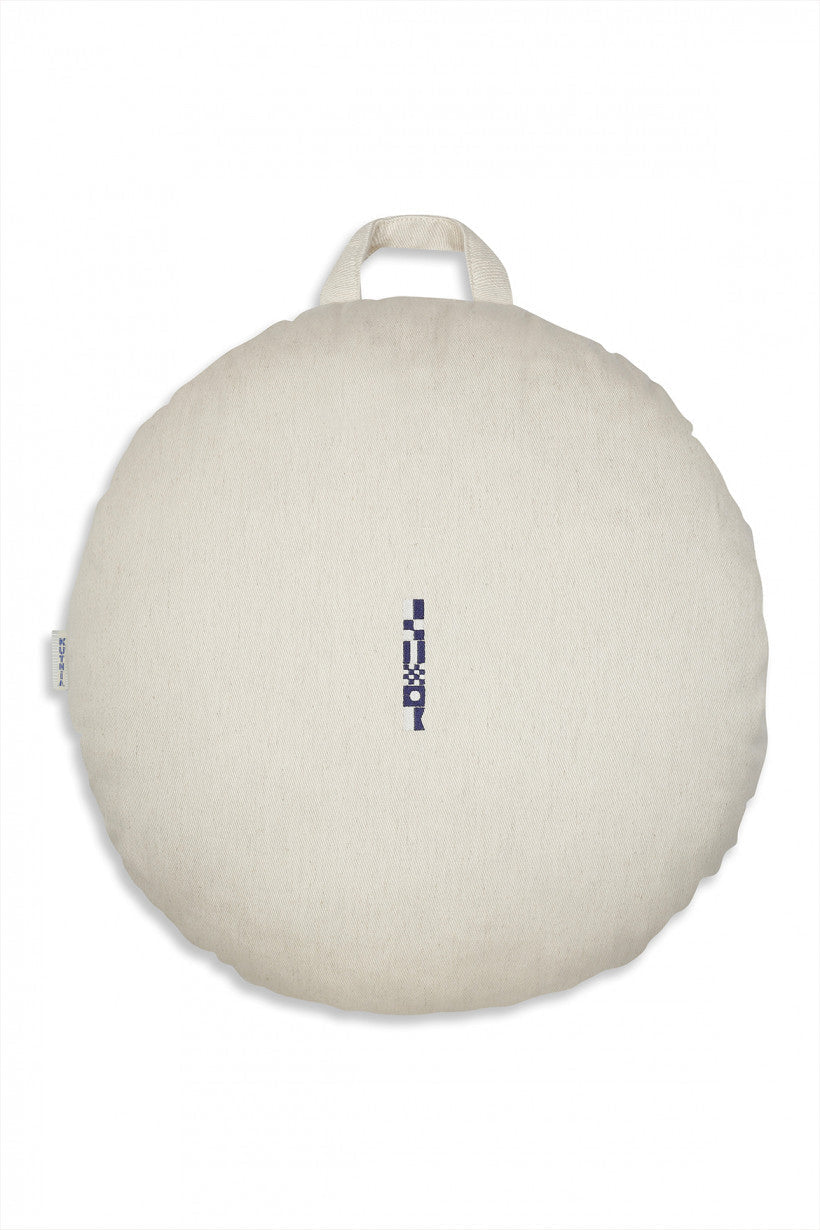 Ortakent Round Ecru Pillow