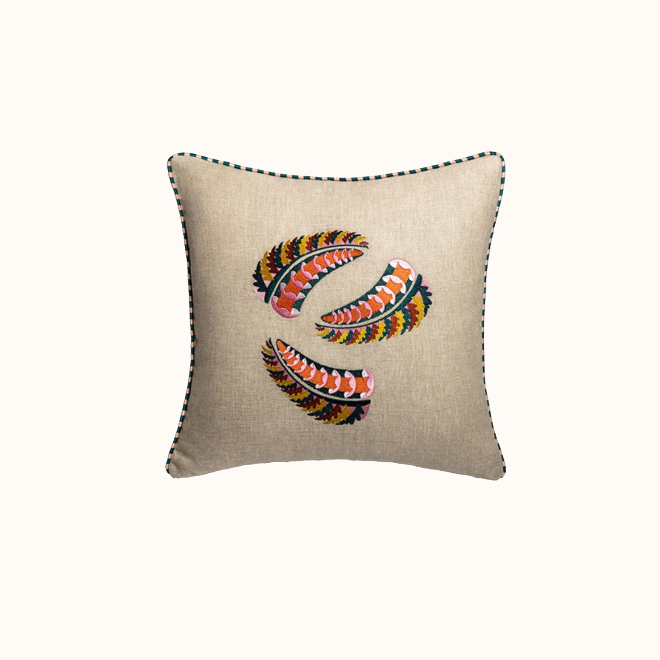 Three Feathered Kutnu Pillow