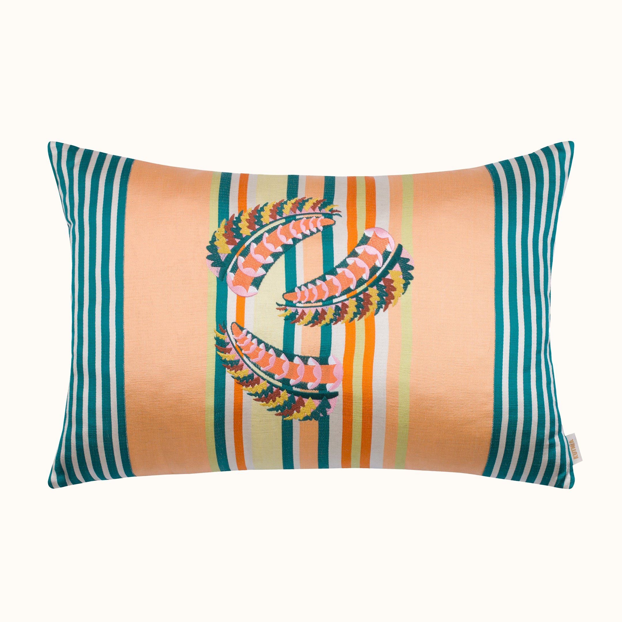 Three Feather Rectangle Pillow